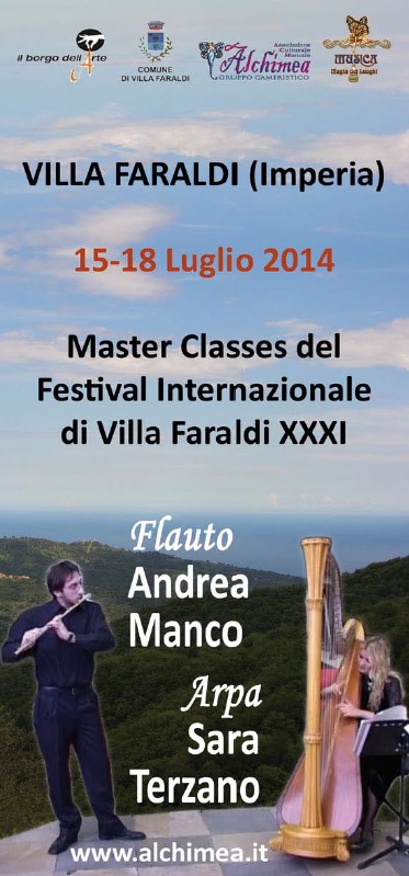 masterclasses ANDREA MANCO flauto SARA TERZANO flauto